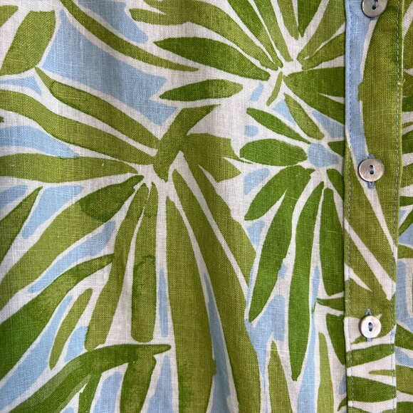 Sigrid Olsen 100% Linen Top.  Size 3X - Picture 2 of 6